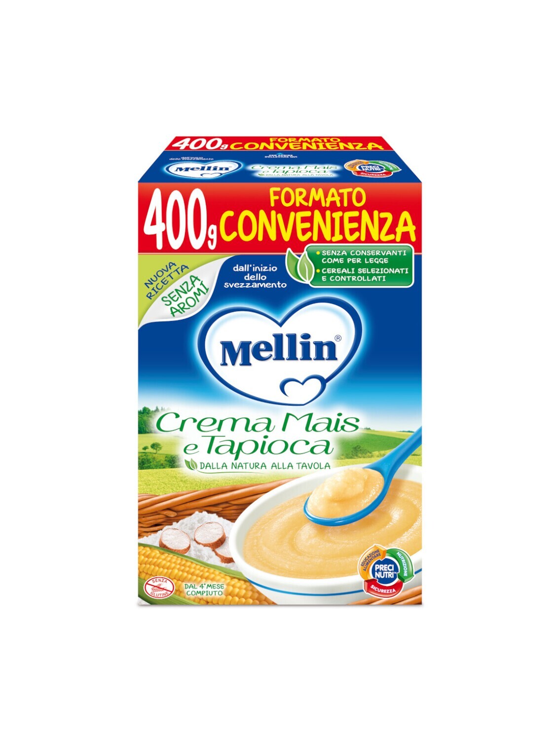 Mellin Crema Mais e Tapioca 400g