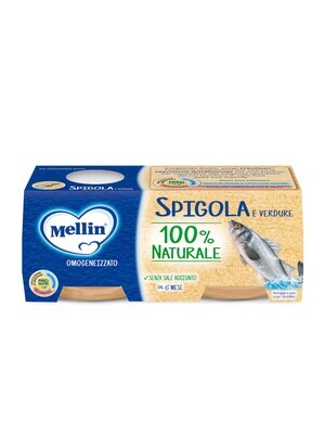 Mellin Omogeneizzato di Pesce Spigola 2x80g
