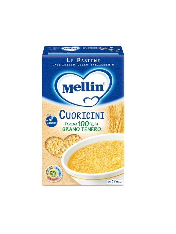 Mellin Pastina Cuoricini 320g