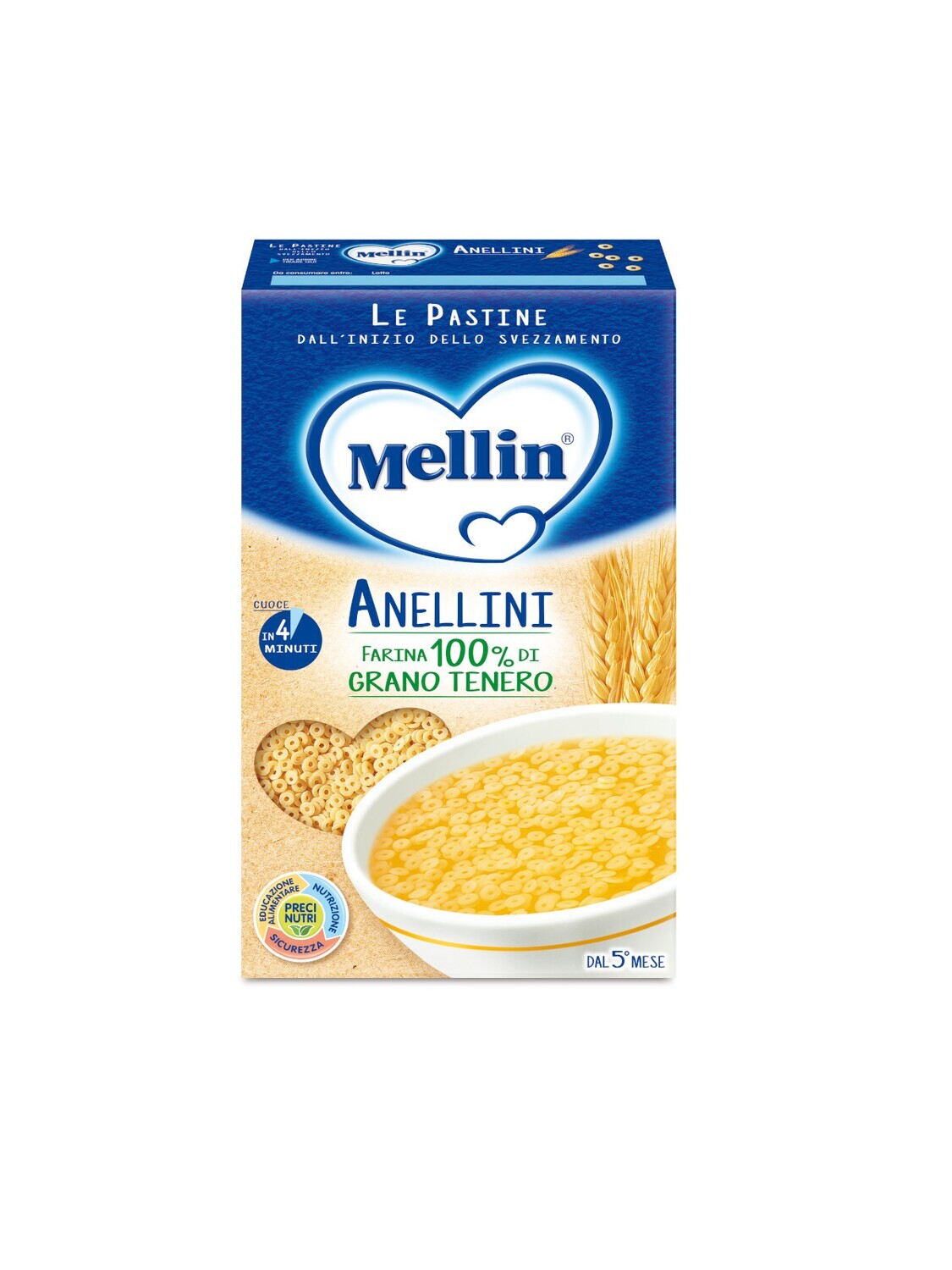 Mellin Pastina Anellini 320g