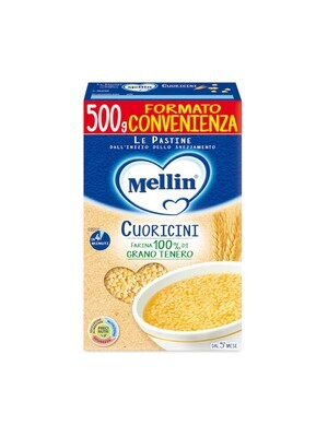 Mellin Pastina Cuoricini 500g