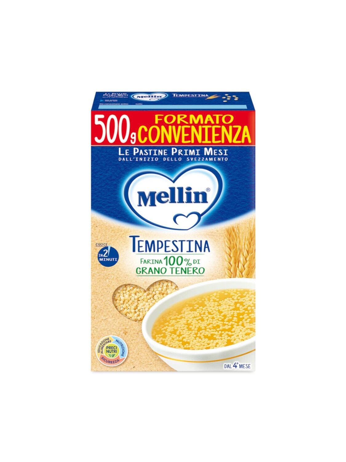 Mellin Pastina Tempestina 500g
