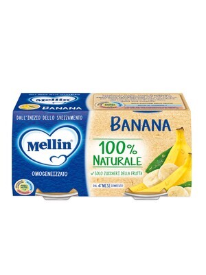 Mellin Omogeneizzato di Frutta Banana 2x100g