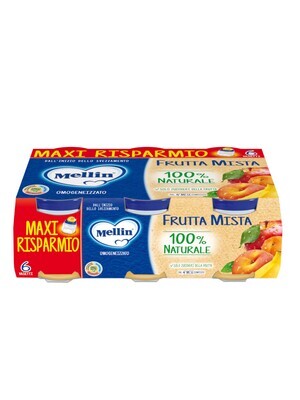 Mellin Omogeneizzato di Frutta Mista 6x100g