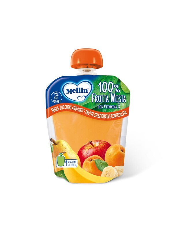 Mellin Pouches Frutta Mista 90g