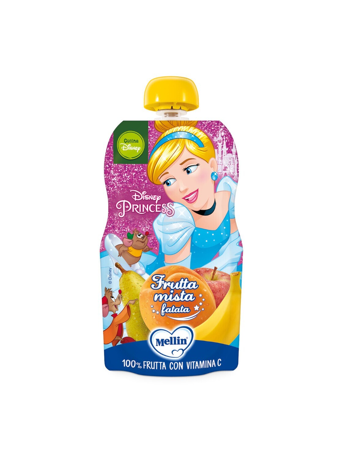 Mellin Pouches Principesse Frutta Mista 110g