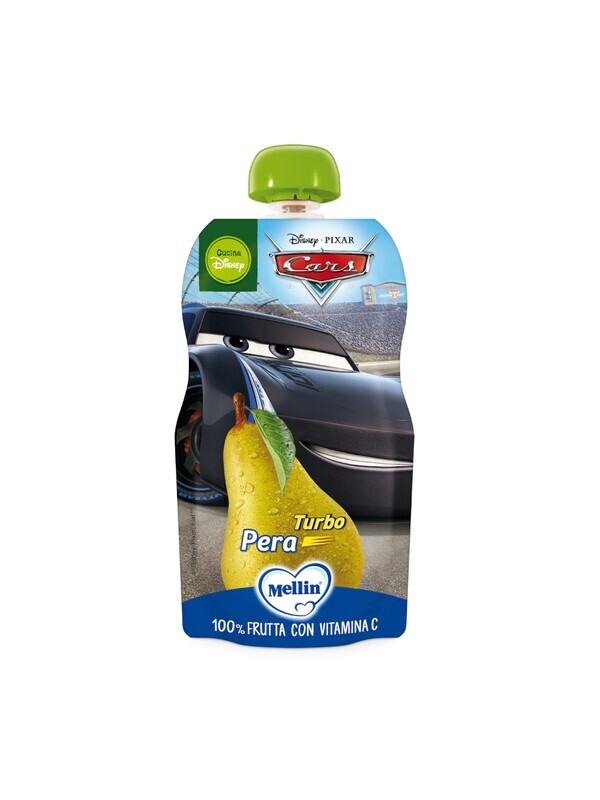 Mellin Pouches Cars Pera 110g