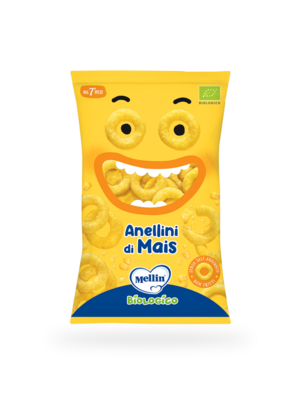 Mellin Snack Anellini di Mais 15g