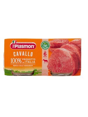 Plasmon Omogeneizzato di Carne Cavallo 2x80g