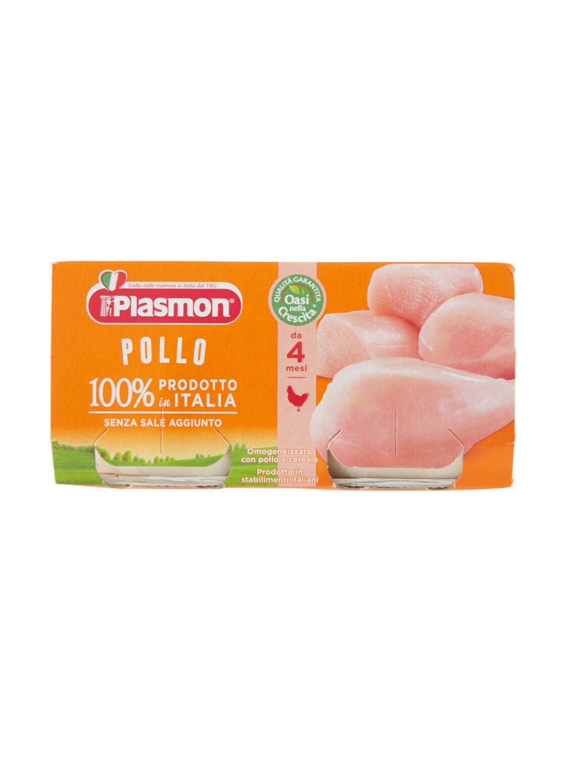 Plasmon Omogeneizzato di Carne Pollo 2x120g