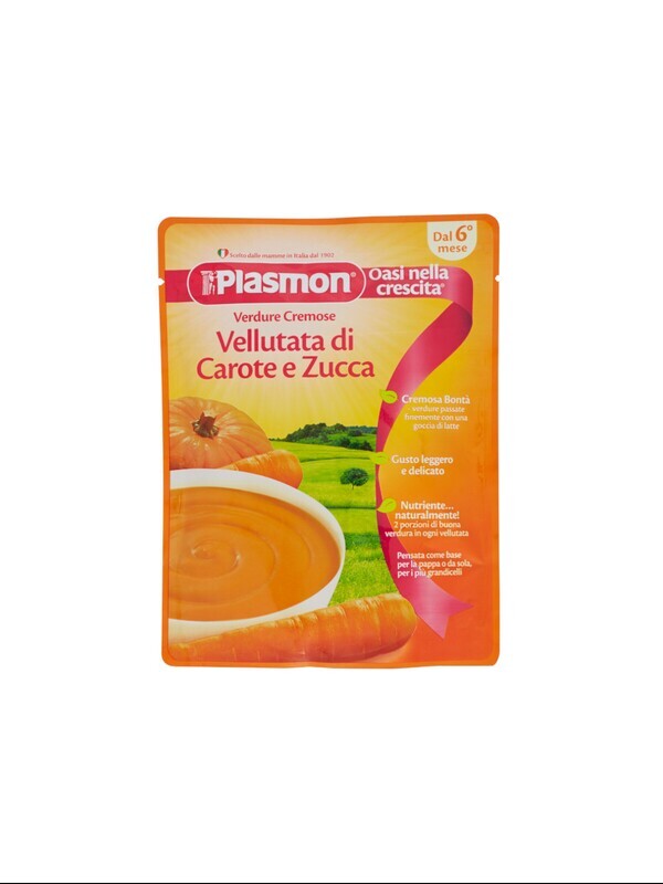 Plasmon Brodo Vellutata Carote e Zucca 180g