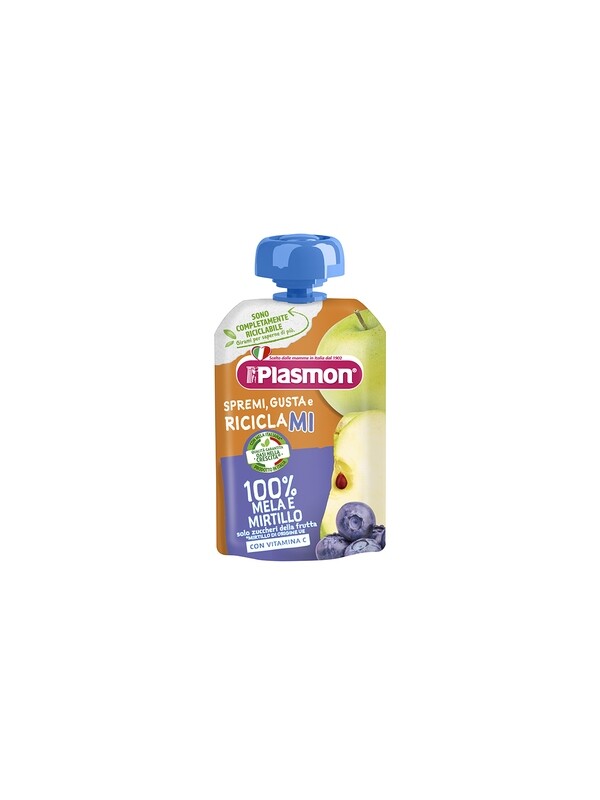 Plasmon Spremi e Gusta Mela Mirtillo 100g