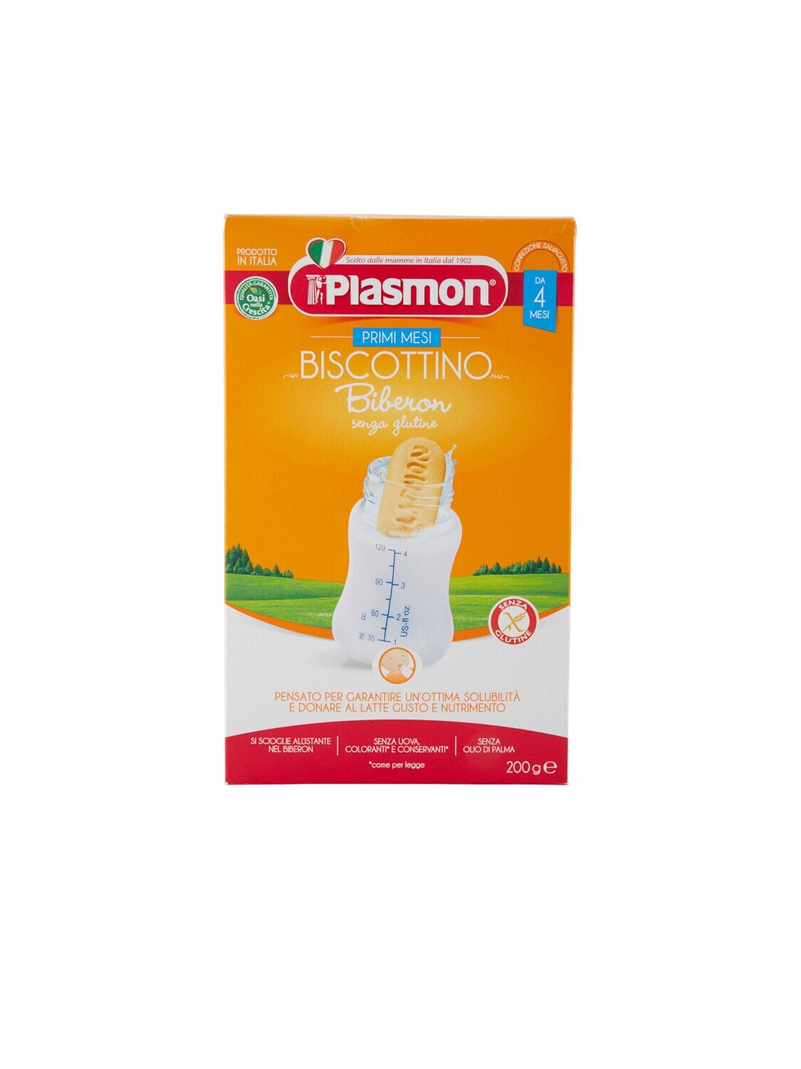 Plasmon Biscottino Biberon senza Glutine 200g