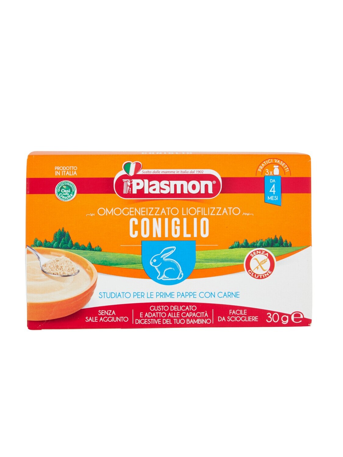 Plasmon Liofilizzato Coniglio 3x10g