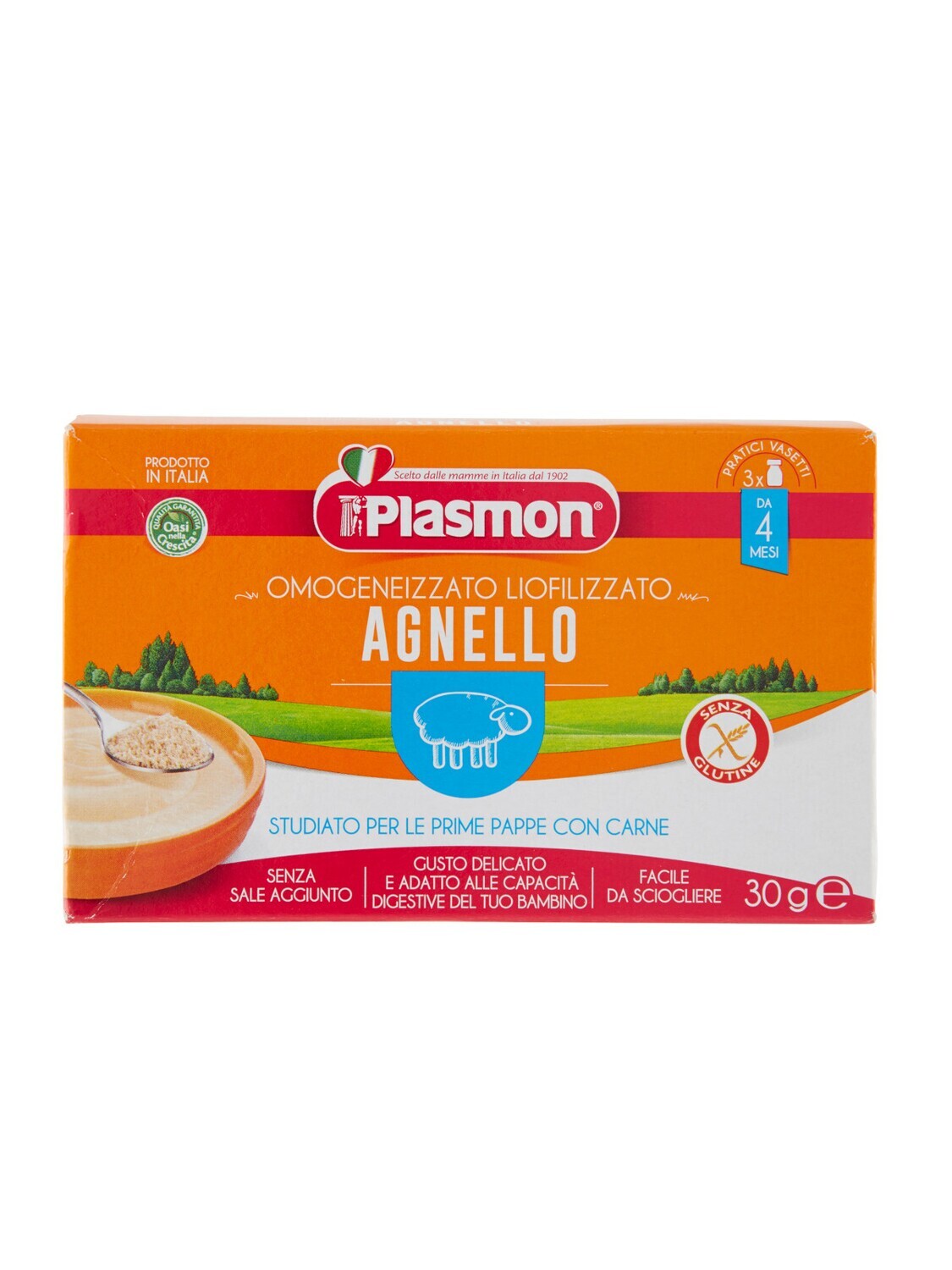 Plasmon Liofilizzato Agnello 3x10g
