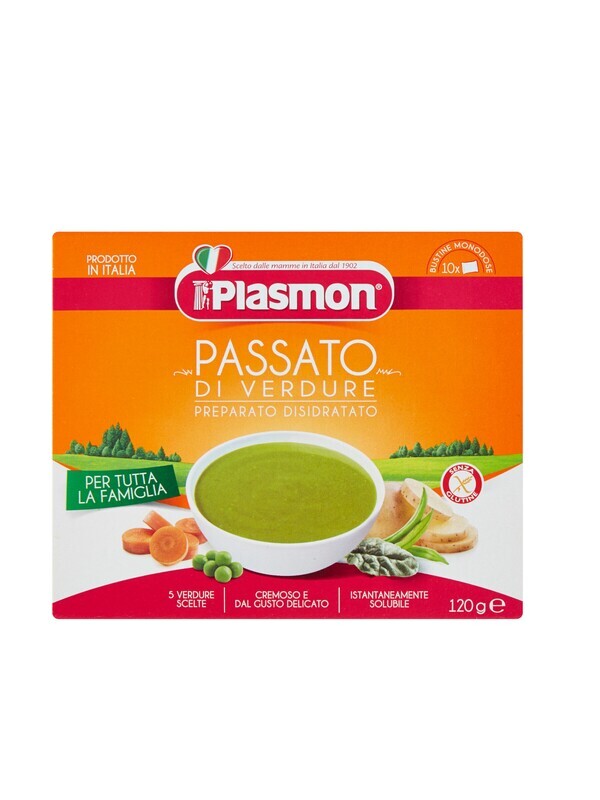 Plasmon Passato di Verdure in Bustine 10x12g