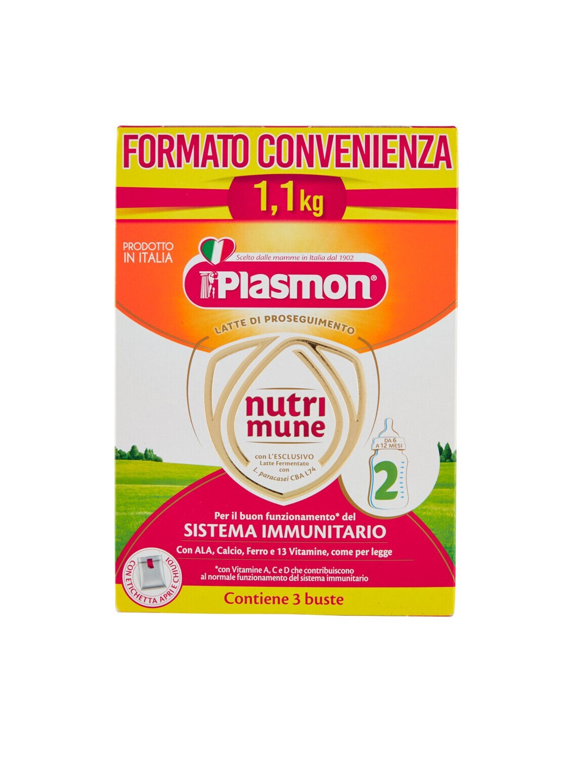 Plasmon Latte Nutri Mune 2 Polvere 1100g