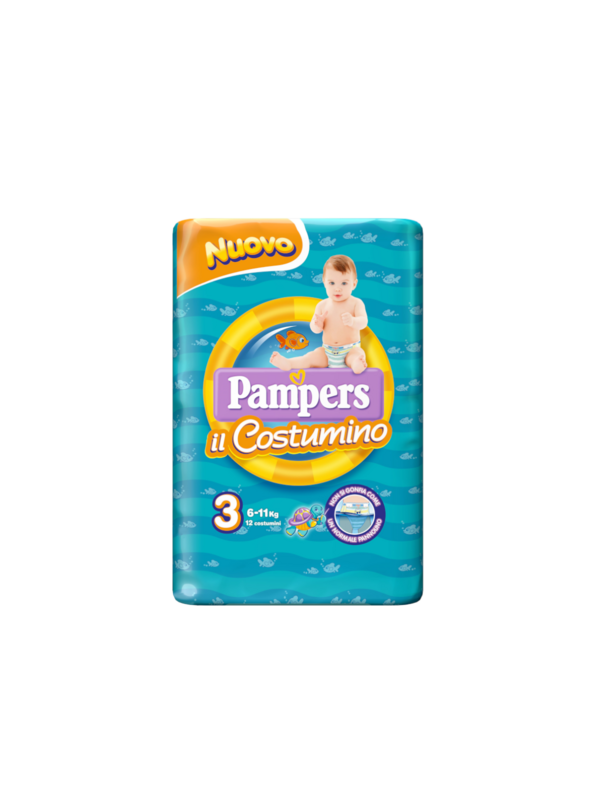 Pampers Il Costumino 3 6-11 kg da 12pz