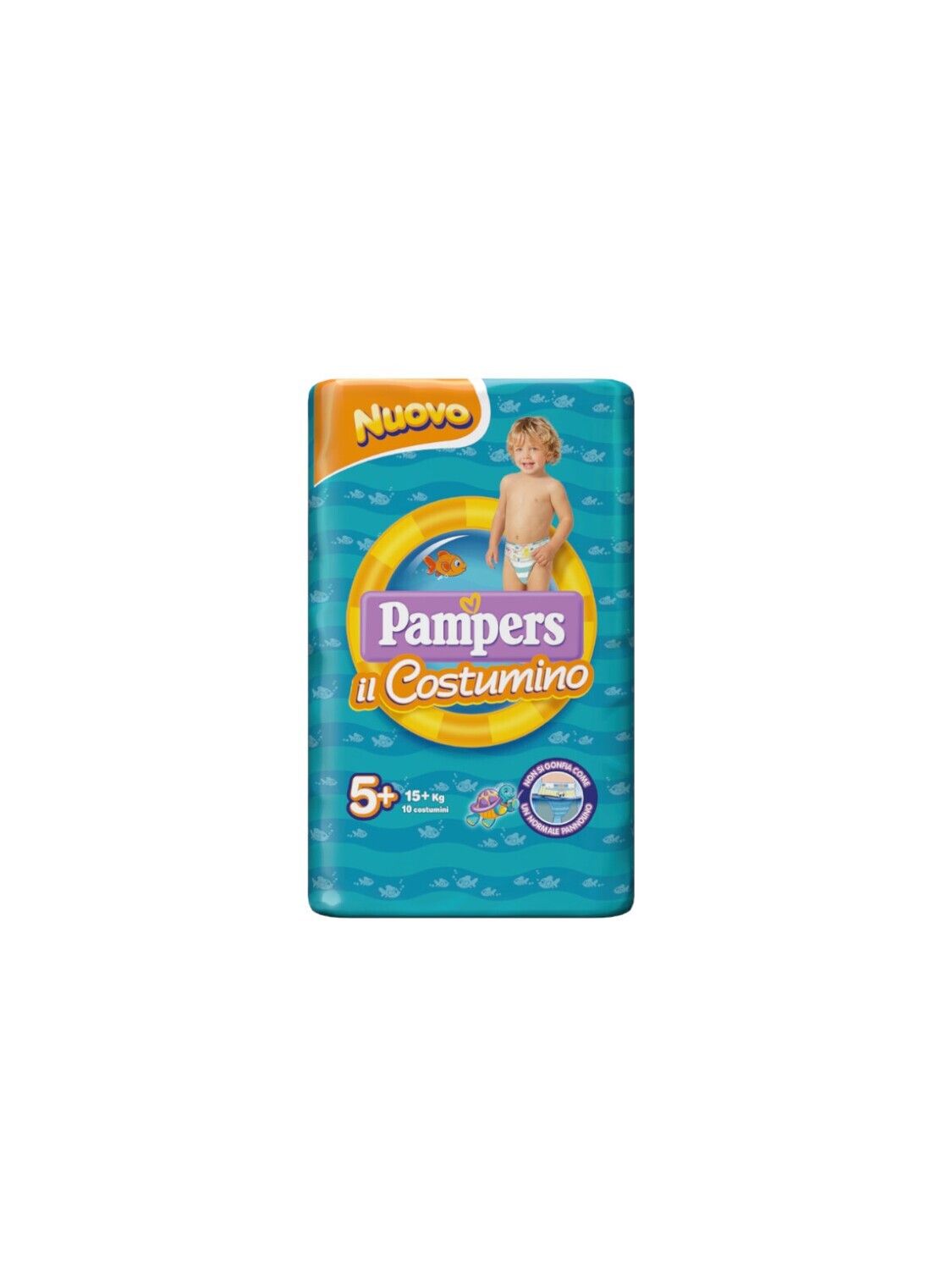 Pampers Il Costumino 5+ 15+ kg da 10pz