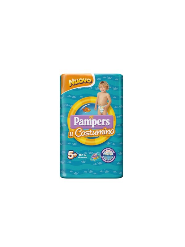 Pampers Il Costumino 5+ 15+ kg da 10pz