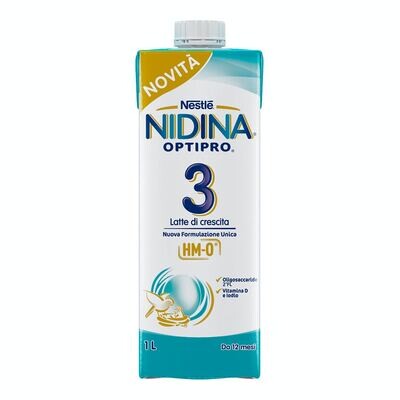 Nestle Latte Nidina 3 Optipro Liquido 1Lt