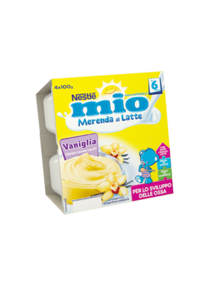 Nestle Mio Merende al Latte Vaniglia 4x100g