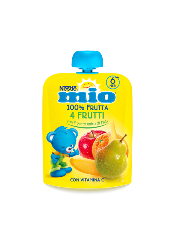 Nestle Pouch Mio 4 Frutti 90g