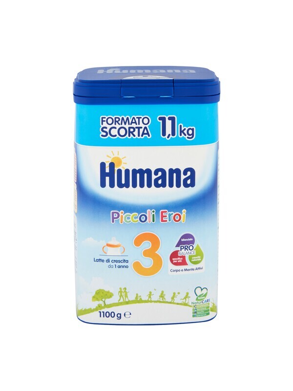 Humana Latte 3 Probal Polvere 1,1kg