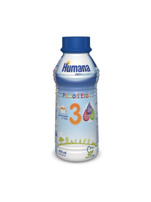 Humana Latte 3 Probal Liquido 470ml