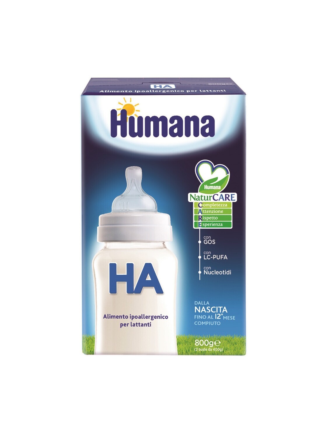 Humana Latte Ha Polvere 800g