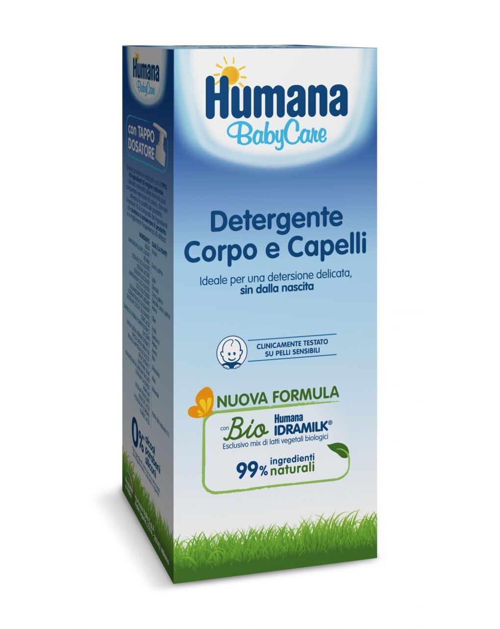 Humana Detergente Corpo e Capelli 300ml