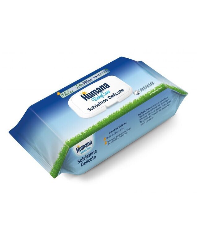 Humana Salviettine Detergenti 72pz