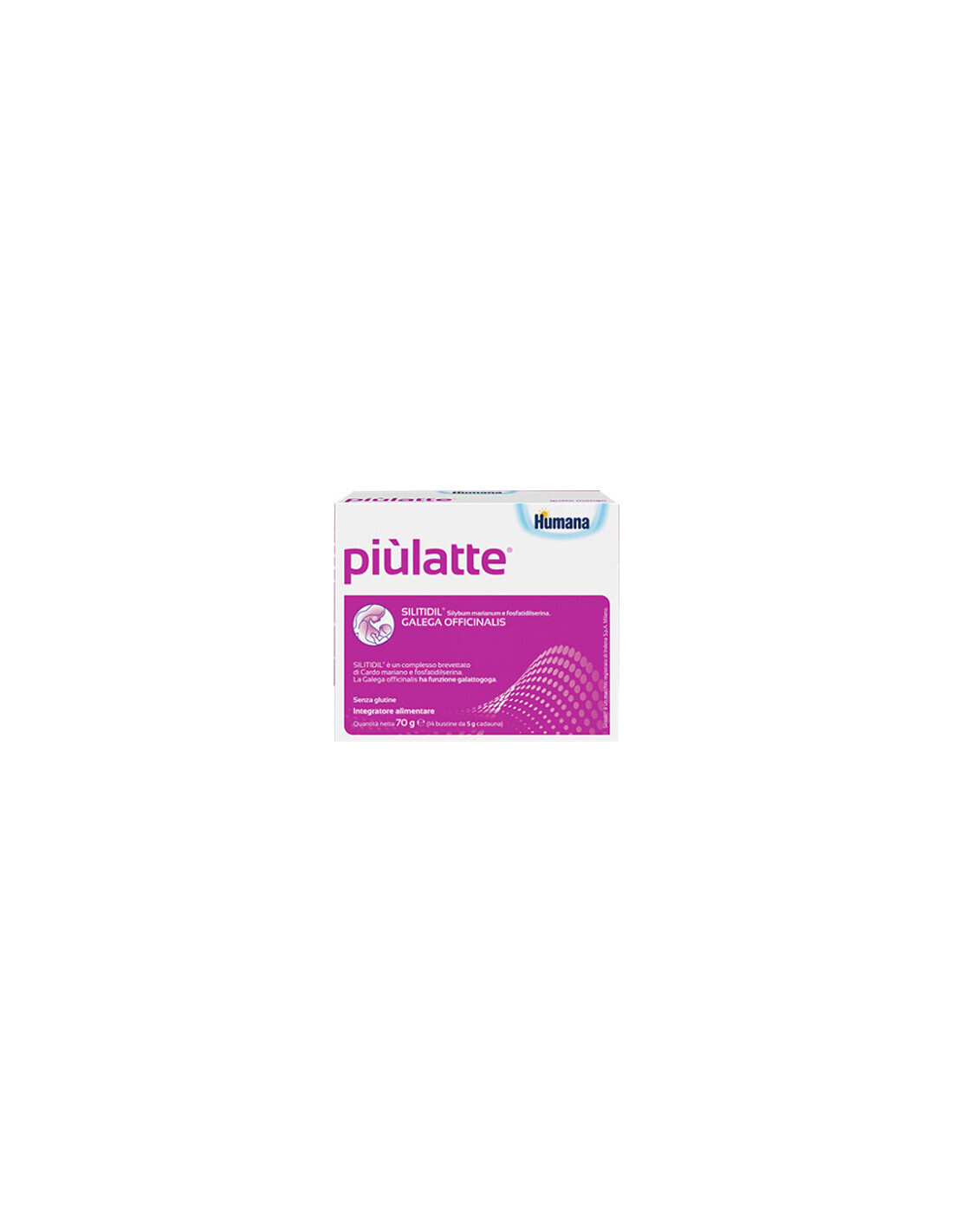Humana Integratore Piu&#39;Latte 14bs