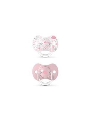 Suavinex Succhietti Memories Tettina Simmetrica SX Pro Rosa +18 mesi 2pz
