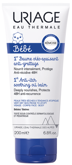 Uriage Bebe 1er Baume Oleo Apaisante Anti Grattage
 Balsamo Olio Lenitivo 200ml