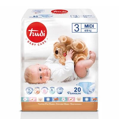 Trudi Pannolini Dry Fit Midi 4/9 kg da 20pz