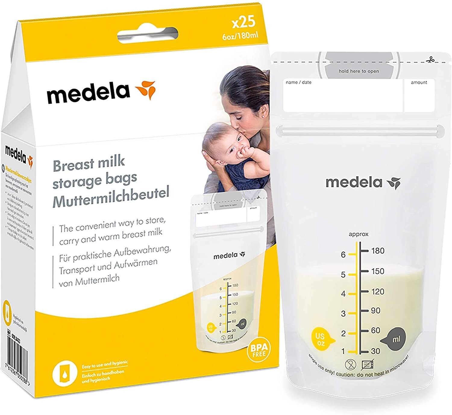 Medela Storage Sacca Latte 25pz