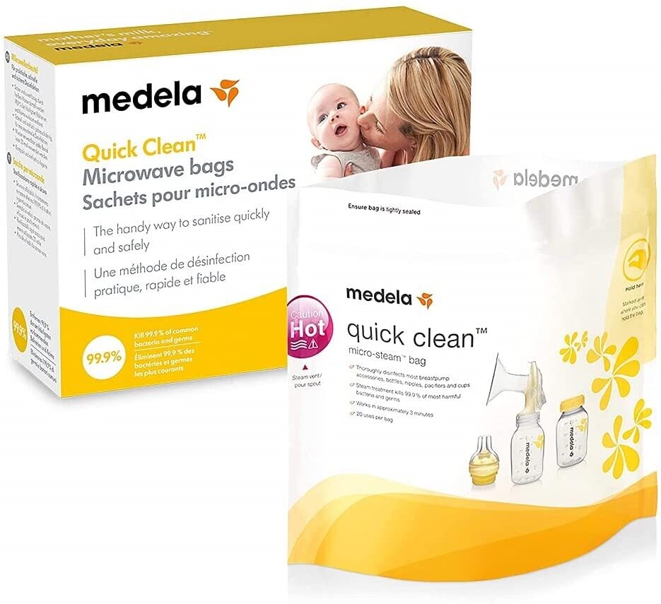 Medela Quick Clean Sacca per Micronde 5pz