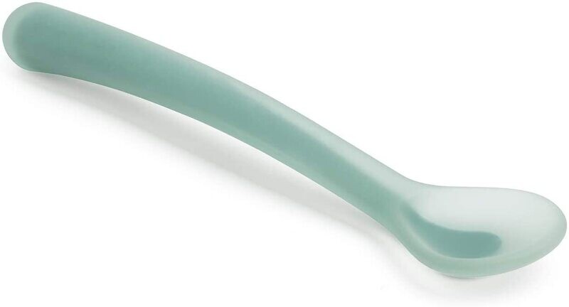 Suavinex Cucchiaio in Silicone Verde