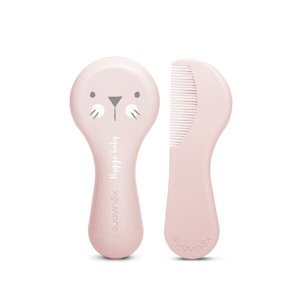 Suavinex Spazzola e Pettine Rosa