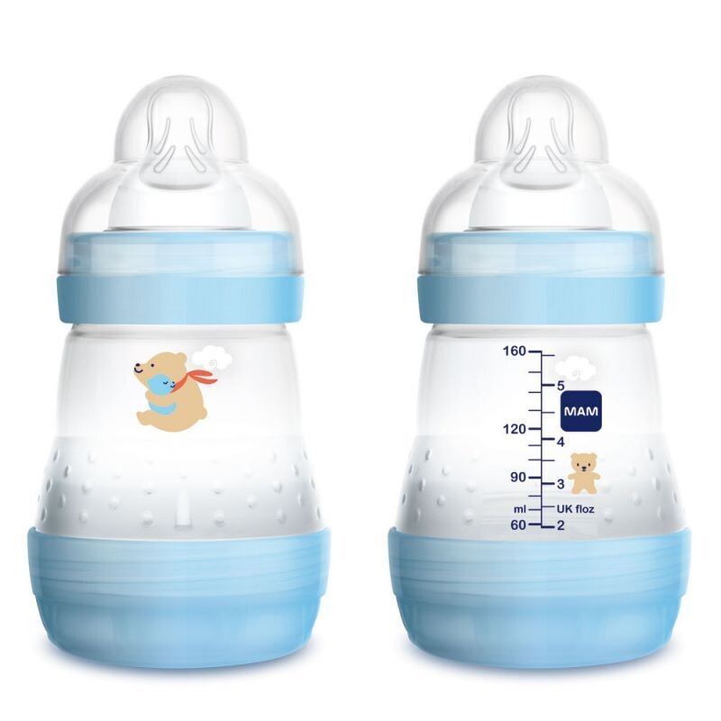 Mam Easy Start Biberon Anti Coliche Azzurro  160ml 1pz