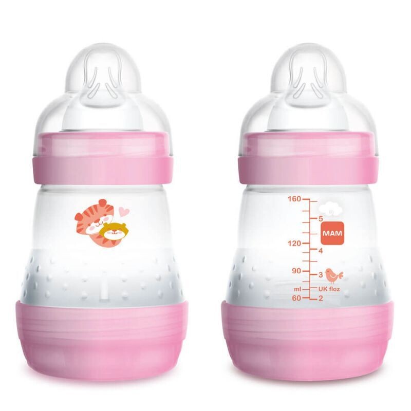 Mam Easy Start Biberon Anti Coliche Rosa 160ml 1pz