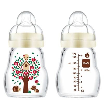 Mam Feel Good Biberon in vetro 0+m 170ml 1pz