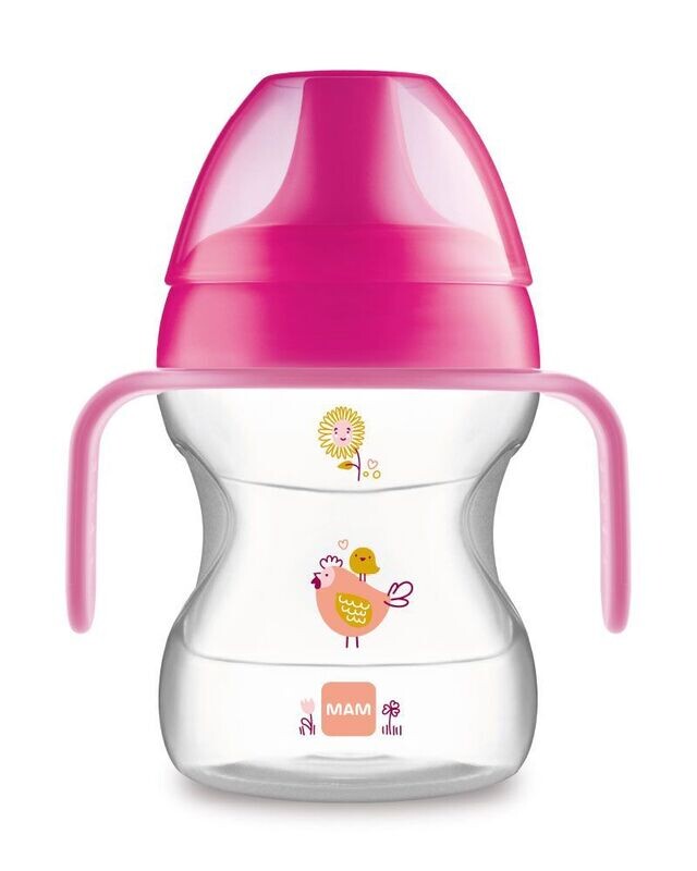 Mam Learn To Drink Cup Tazza 190ml Rosa