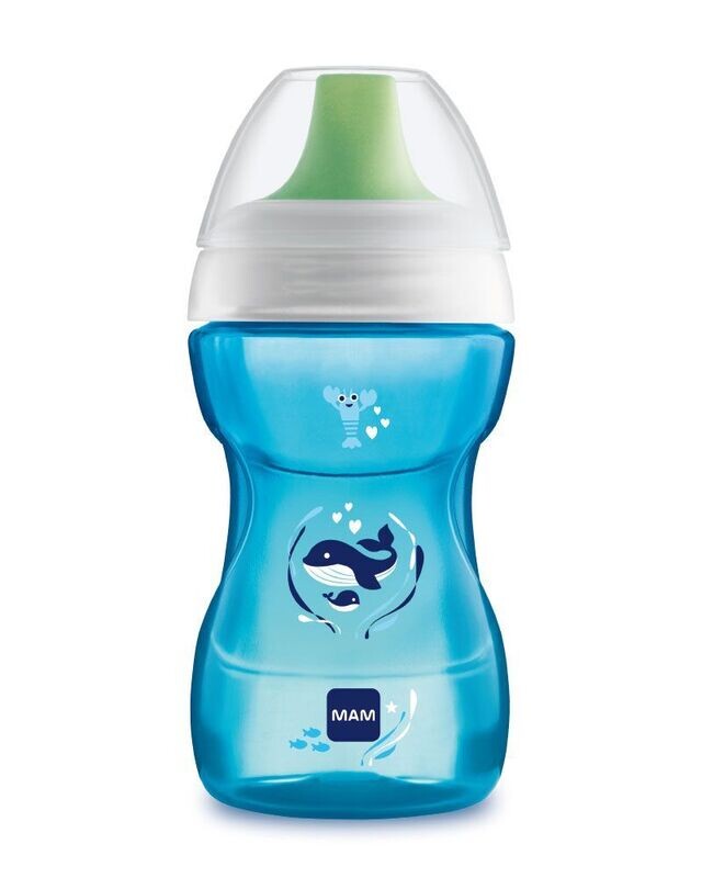 Mam Fun To Drink Cup Tazza 270ml Azzurro
