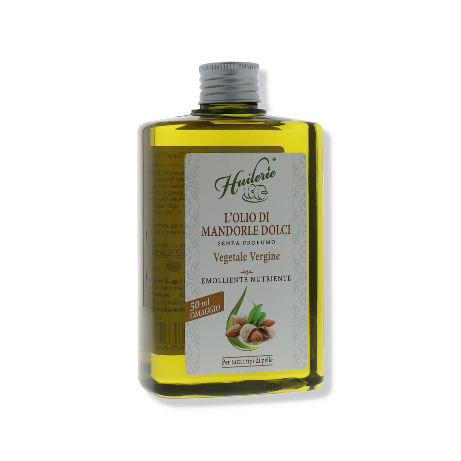 Huilerie L&#39;Olio di Mandorle Dolci Vergine Vegetale 300ml