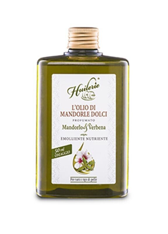 Huilerie L&#39;Olio di Mandorle Dolci Profumato Vaniglia &amp; Macadamia 300ml