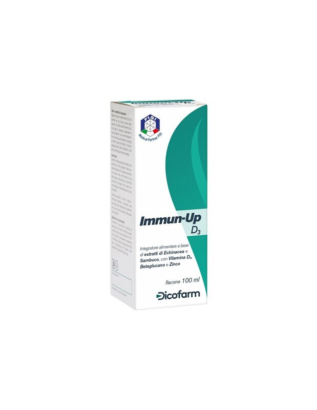 Dicofarm Immun-Up D3 Junior Integratore Sciroppo 100ml