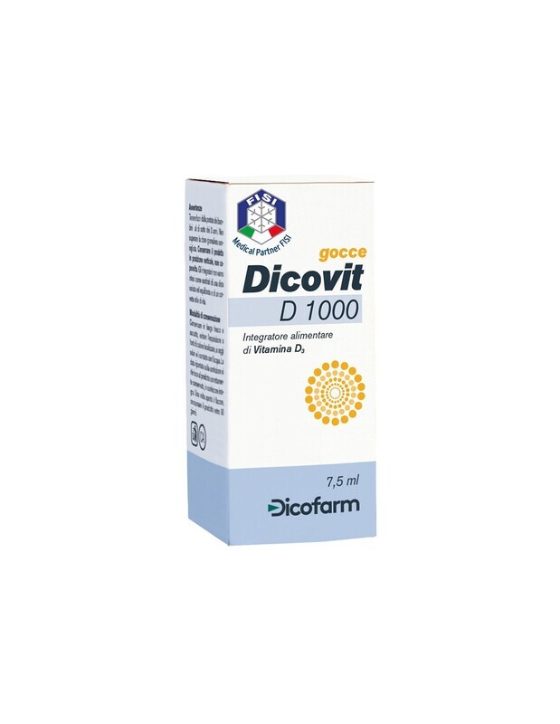 Dicofarm Dicovit D 1000 gocce 7,5ml