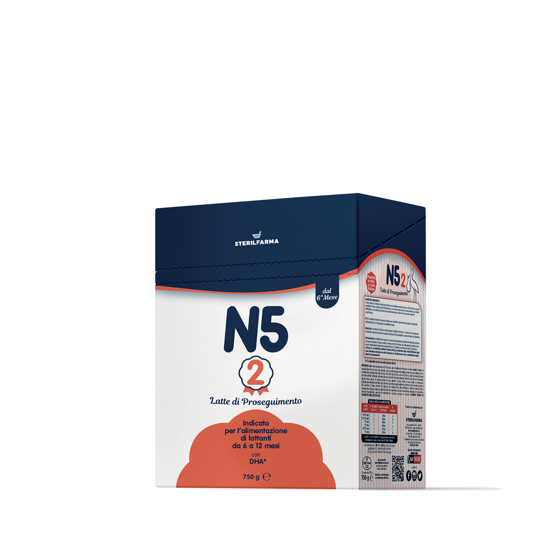 Sterilfarma Latte N5 2 Polvere 750gr